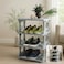Fitto Multi-Layer Stackable Shoes Rack - 4 Layer Space-Saving Shoe Shelf