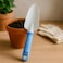 Fitto Small Gardening Trowel with Pointed Scoop Blade and Textured Grip Handle