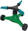 Fitto Adjustable Green and Black Tripod Garden Sprinkler with Spray Nozzles