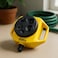 Fitto Yellow Circular Hose Reel with Multiple Outlets and Carrying Handle