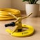 Fitto Yellow Circular Lawn Sprinkler Head with Adjustable Arms for Efficient Irrigation