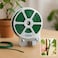Fitto Green Twist Tie Roll - 30 Meters (100 Feet) for Securing Plants and Cables