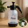 Fitto 2 Litre Spray Bottle with Green Trigger and Clear Container