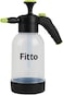 Fitto 2 Litre Spray Bottle with Green Trigger and Clear Container