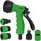Fitto Garden Spray Gun Set with Textured Grip and 3 Interchangeable Nozzles