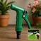 Fitto Adjustable Green Garden Hose Nozzle with Trigger Handle