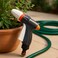 Fitto Garden Hose Spray Nozzle with Trigger Handle and Adjustable Rotating Head