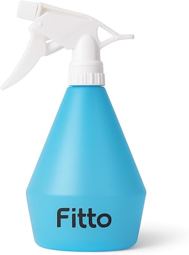 Fitto Blue Plastic Spray Bottle 500ml with Trigger Mechanism for Fine Mist Dispensing