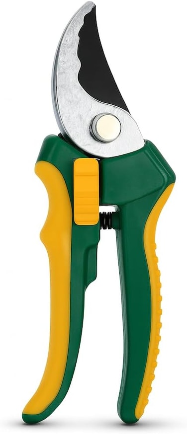 Fitto Garden Shears with Comfortable Grip and Sharp Metal Blade for Pruning