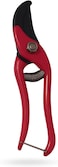 Fitto Red-Handled Pruning Shears with Spring Mechanism for Easy Plant Cutting