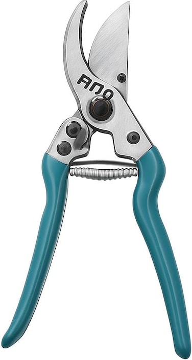 Fitto Ergonomic Pruner Shears with Metal Blade for Easy Plant Cutting