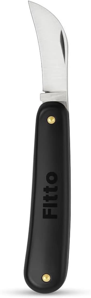 Fitto Durable Pruning Knife with Non-Slip Handle for Gardening and Plant Care