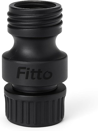 Fitto Coupling Coupler for Garden Hose - Easy Connect and Disconnect