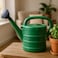 Fitto Green Plastic Watering Can with Long Spout - 8 Litre Capacity