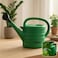 Fitto Green Plastic Watering Can with Long Spout - 8 Litre Capacity