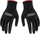 Fitto Durable Black Work Gloves with Textured Grip for Construction and Gardening