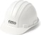 Fitto White Hard Hat for Construction Safety, Lightweight and Durable
