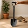 Fitto Black Metal Blade Shovel with Sturdy Handle and D-Grip