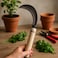 Fitto Curved Gardening Tool with Serrated Blade and Wooden Handle
