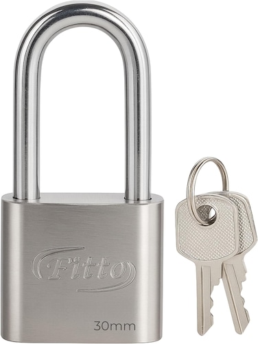 Fitto GDO-30MM Padlock with Key for Secure Locking Solutions