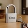 Fitto 50mm Padlock with Key - Durable and Secure Locking Solution
