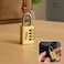 Fitto Brass Combination Padlock with Dial for Bags and Lockers