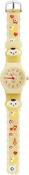 Fitto Analog Cartoon 3D Castle Princess Wrist Watch, Yellow