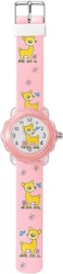 Fitto 3D Cute Cartoon Toy Silicone Band Wristwatch - Light Pink