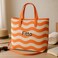 Fitto Durable Eco-Friendly Dubai Orange Tote Bag with Handles