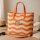 Fitto Durable Eco-Friendly Dubai Orange Tote Bag with Handles