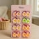 Fitto 16 Pcs Plumeria Hair Ties with Rubber Band for Stylish Hair Accessories