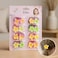 Fitto 16 Pcs Plumeria Hair Ties with Rubber Band for Stylish Hair Accessories