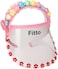 Fitto Cute Princess Headband with Transparent Forehead Shield, Assorted Colors