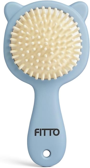 Fitto Cat Shaped Small Hair Brush for Makeup, Assorted Colors