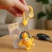 Fitto Banana Fruit 3D Doll Car Keychain - Yellow