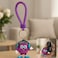 Fitto Grape Fruit 3D Doll Car Keychain - Purple