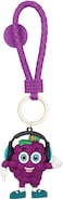Fitto Grape Fruit 3D Doll Car Keychain - Purple