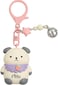 Fitto Bear 3D Doll Car Keychain - Grey