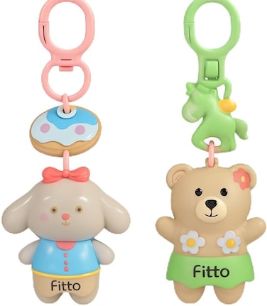 Fitto Cartoon Animal Series: Sheep and Unicorn Pack of 2