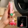 Fitto Cute Animal Car Keychain - Red