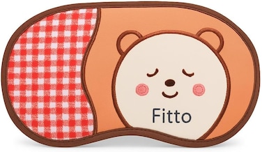 Fitto Night Blindfold Mask - Breathable and Soft Sleep Mask, Brown