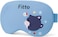Fitto Night Blindfold Mask - Breathable and Soft for Comfortable Sleep, Blue