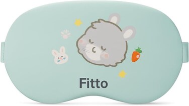 Fitto Night Blindfold Mask - Breathable and Soft Eye Mask for Comfortable Sleep, Green