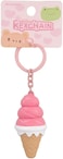 Fitto Creative Ice Cream Keychain - PVC & Rubber, Pink