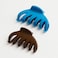 Fitto Strong Hold Hair Claw Clips - 2 Assorted Colors for All Hair Types