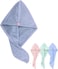 Fitto Microfiber Hair Drying Towel cap to Dry Curly or Straight Short Hair Quickly, Assorted color, Pack of 1