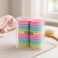 Fitto Pastel Colors Ponytail Holder Elastic Hair Rubber Bands, Pack of 64