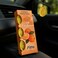 Fitto Car Air Freshener Orange Scent Pack of 3 Long Lasting Hanging Perfume for Car Interior