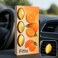 Fitto Car Air Freshener Orange Scent Pack of 3 Long Lasting Hanging Perfume for Car Interior