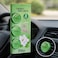 Fitto Car Air Freshener Jasmine Scent Pack of 3 Long Lasting Hanging Perfume for Car Interior